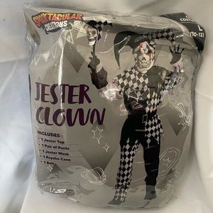 Jester Clown Halloween Costume